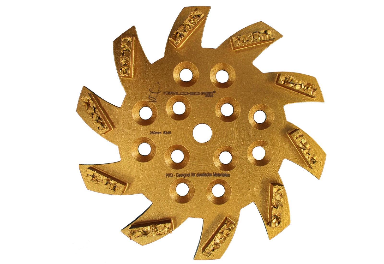 PREMIUM MIX Schleifteller PKD (PCD) Ø 250 mm