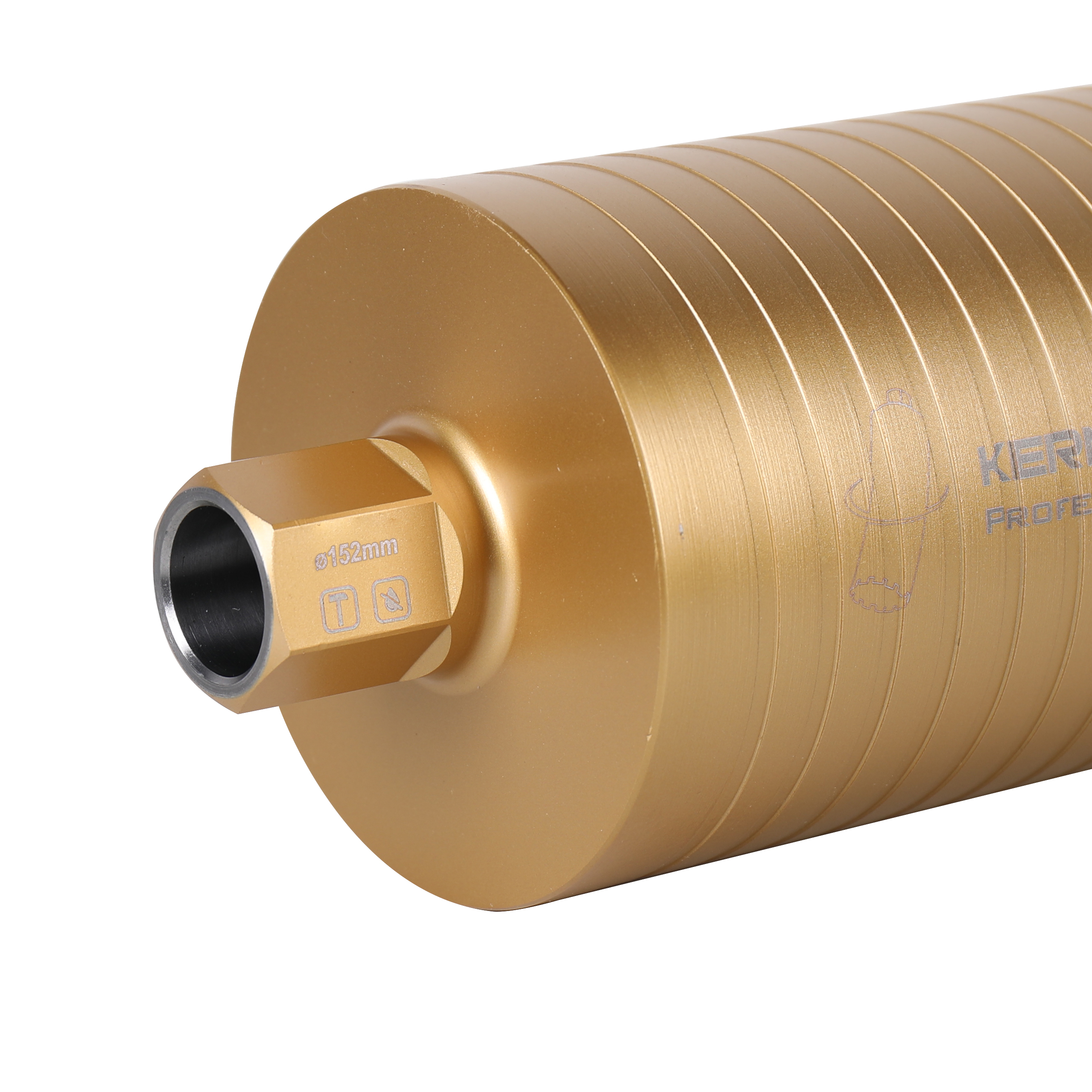 Softschlag Trockenbohrkrone - Länge 450 mm