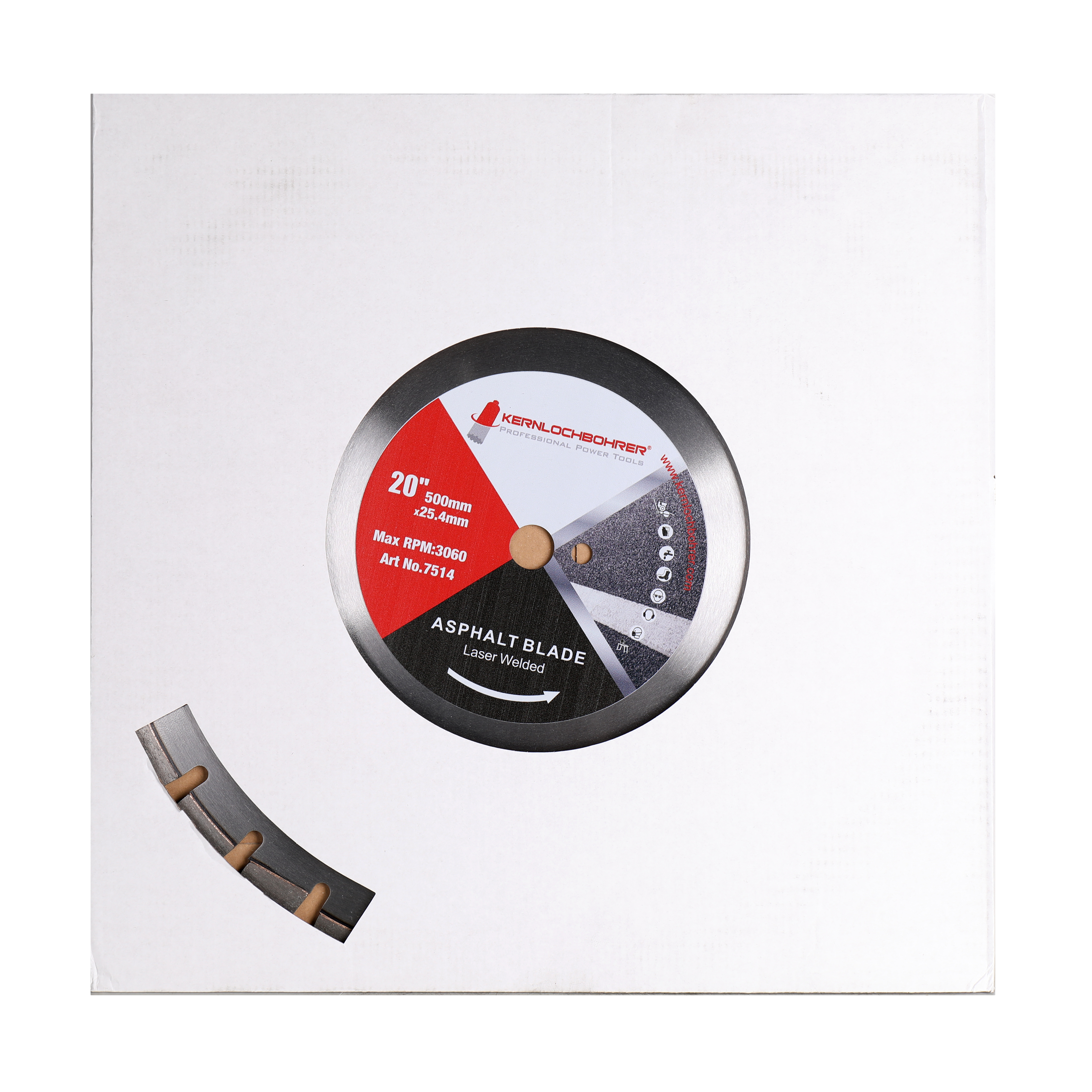 Diamanttrennscheiben für Asphalt Ø 500 mm