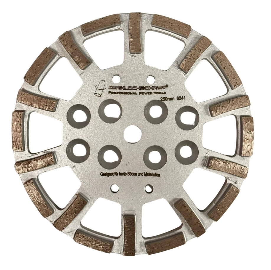 Diamantschleifteller Ø 250 mm mit Körnung #16