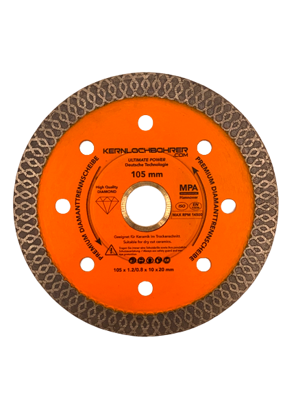 X-Turbo Diamanttrennscheibe für Keramik
