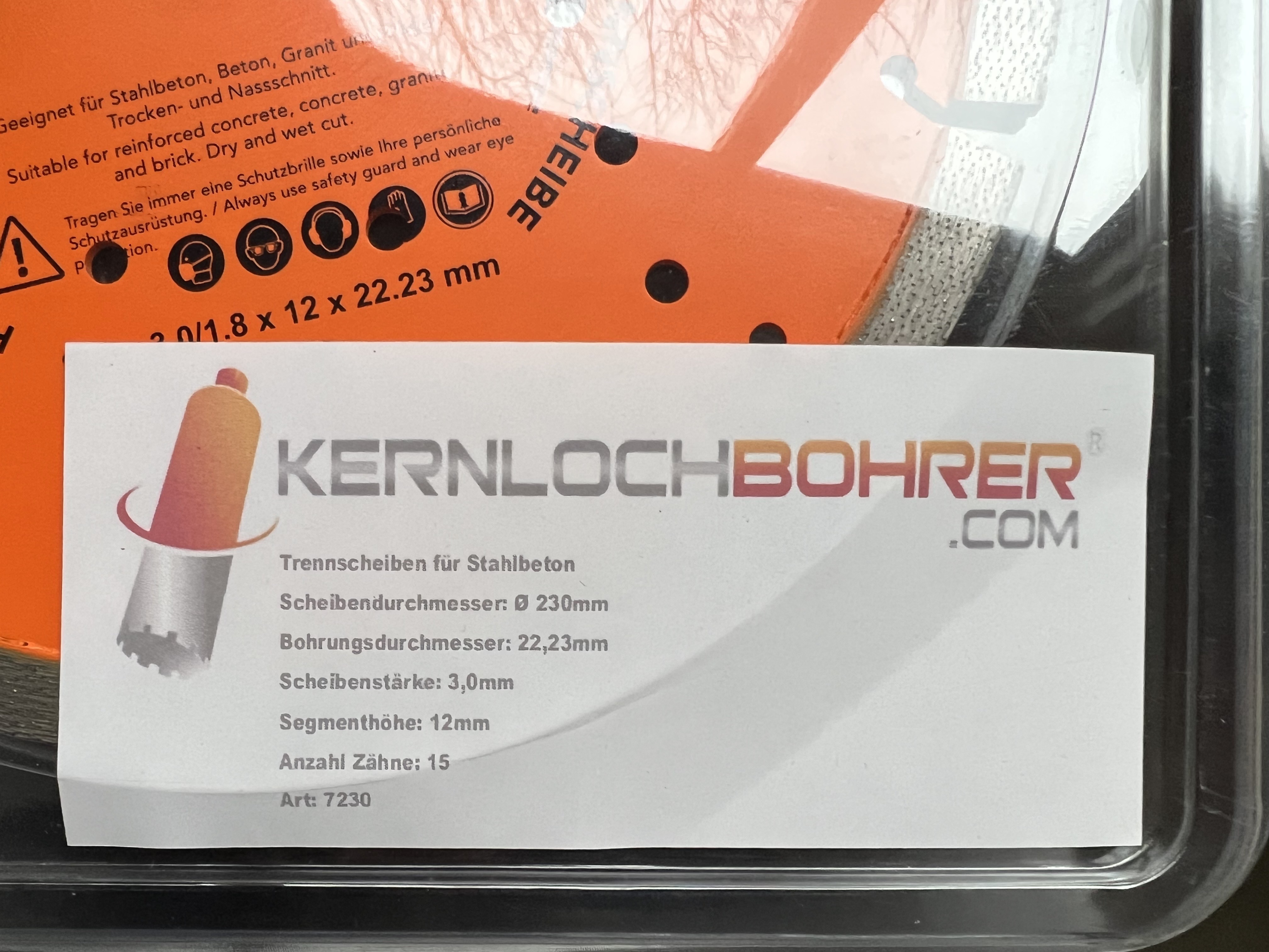 Arix Hochleistungs-Diamanttrennscheibe