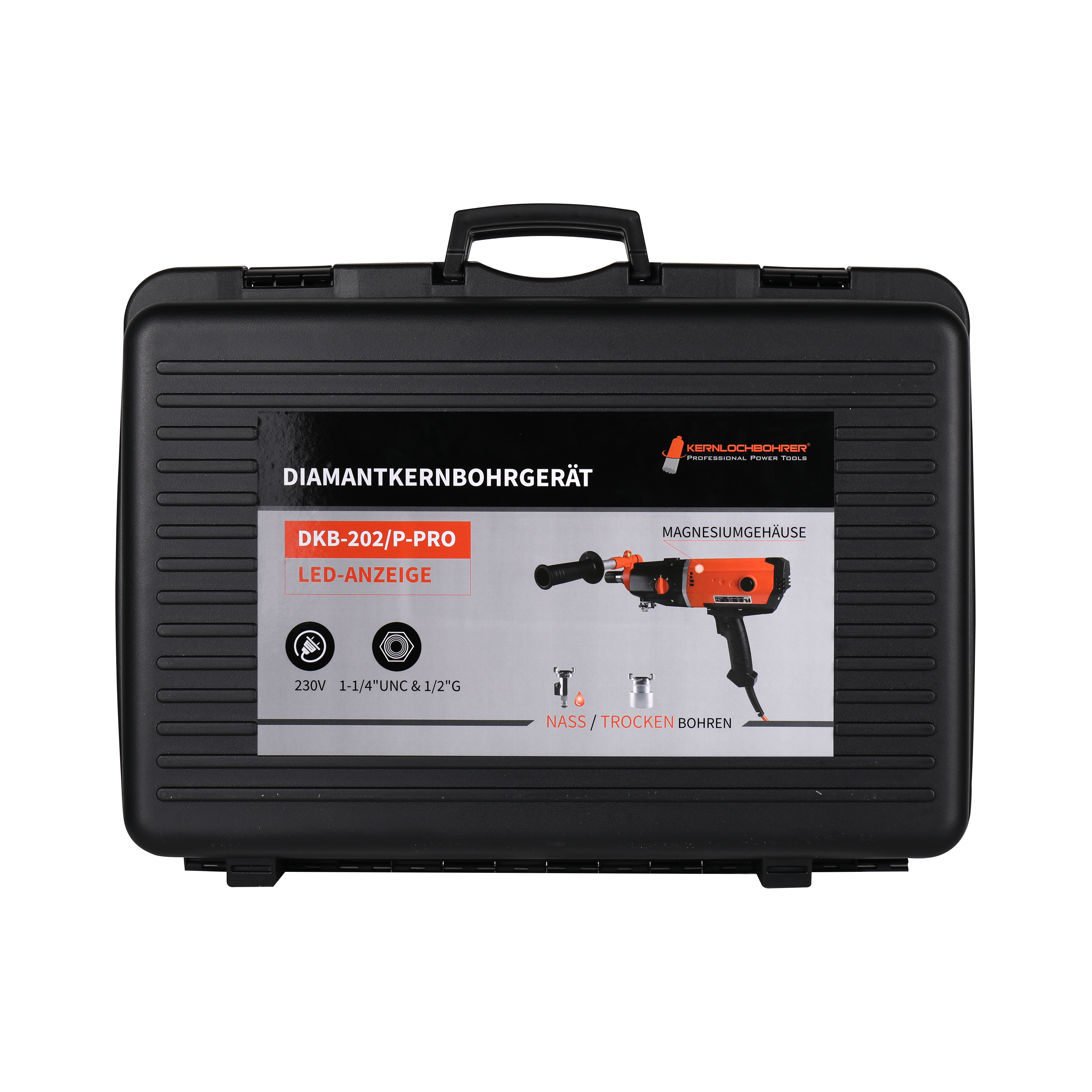 Diamant-Kernbohrgerät DKB-202/P-PRO mit KBS-252/M-PRO