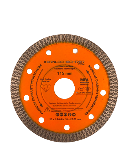 X-Turbo Diamanttrennscheibe für Keramik