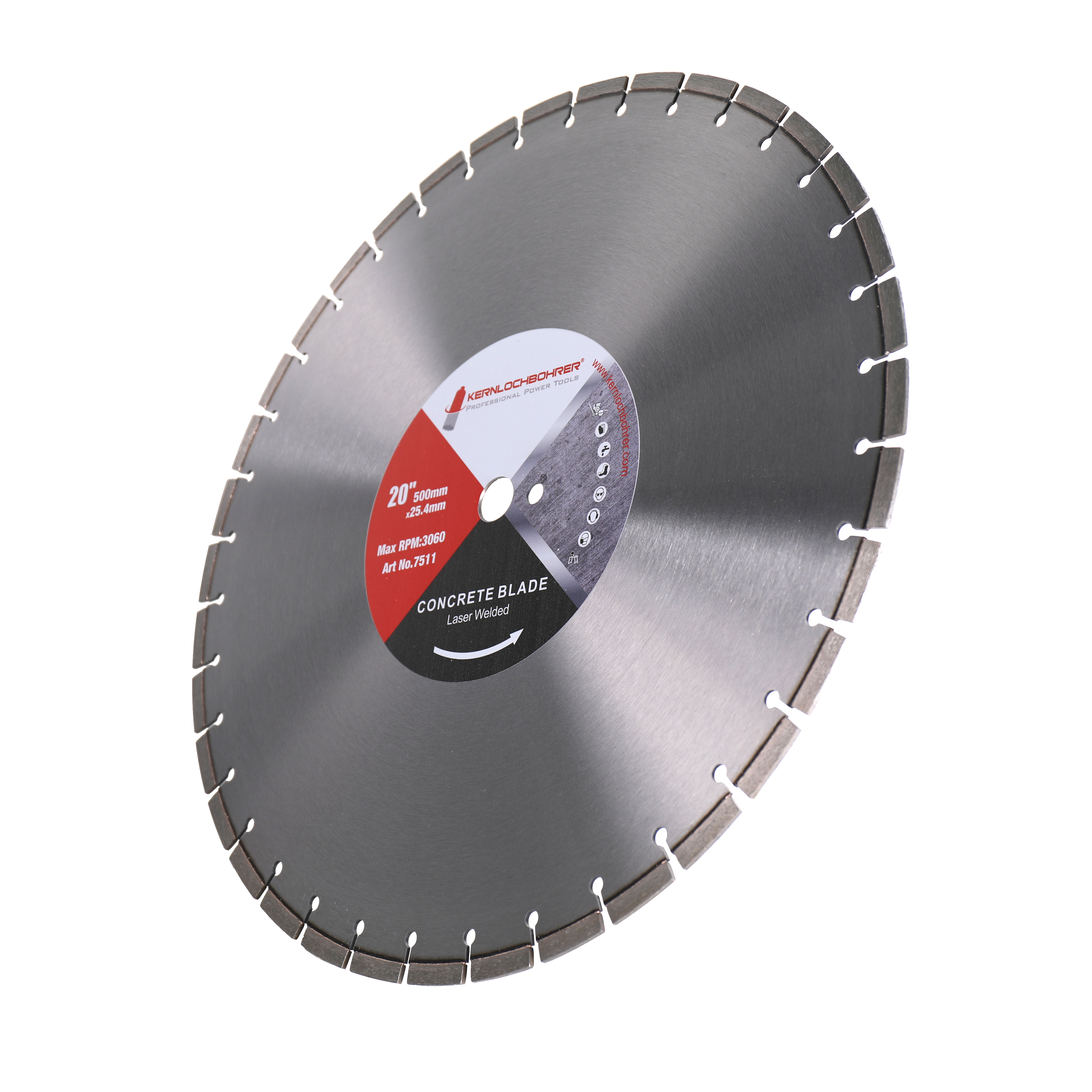 Diamanttrennscheiben für Beton Ø 500 mm