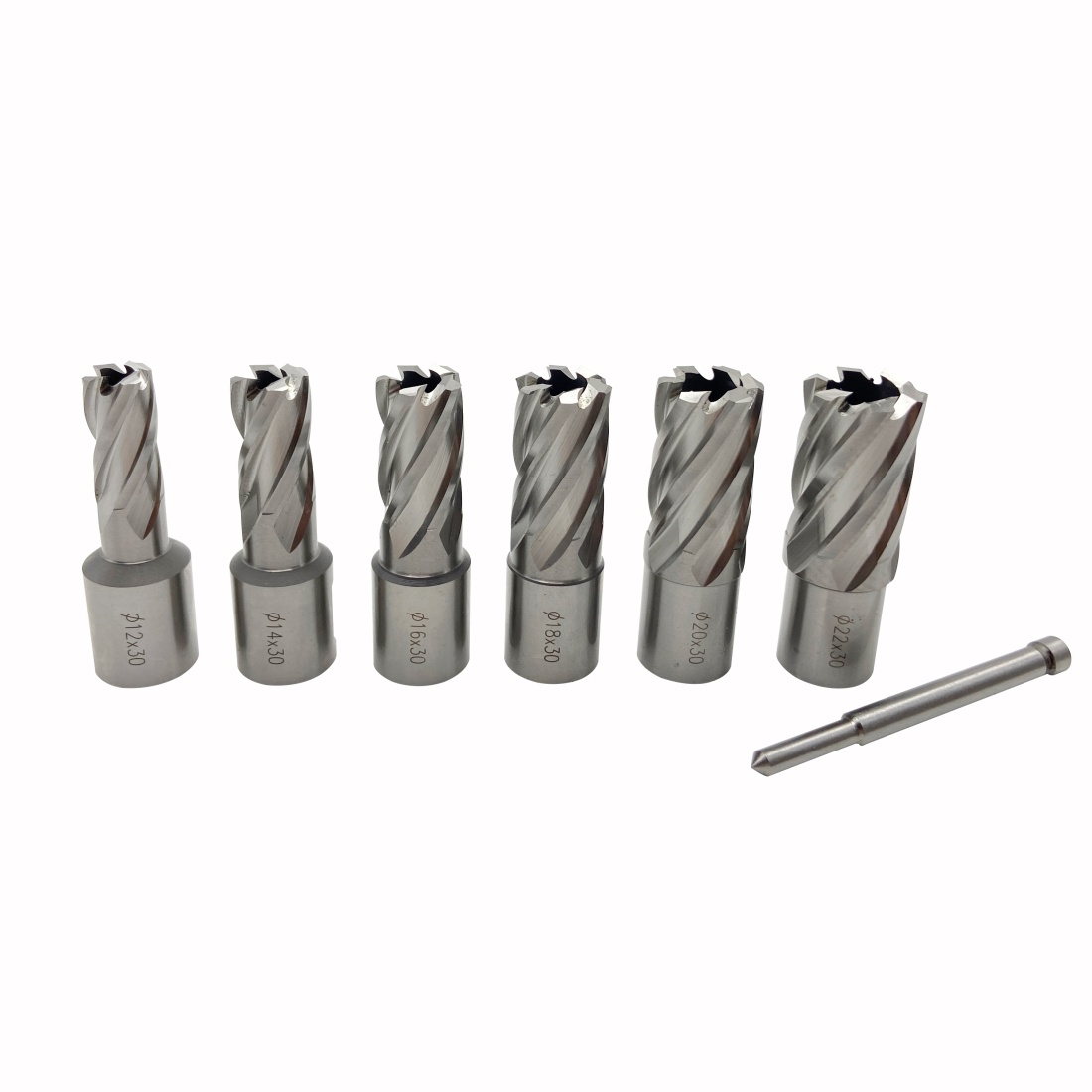 HSS Kernbohrer Set 7-teilig