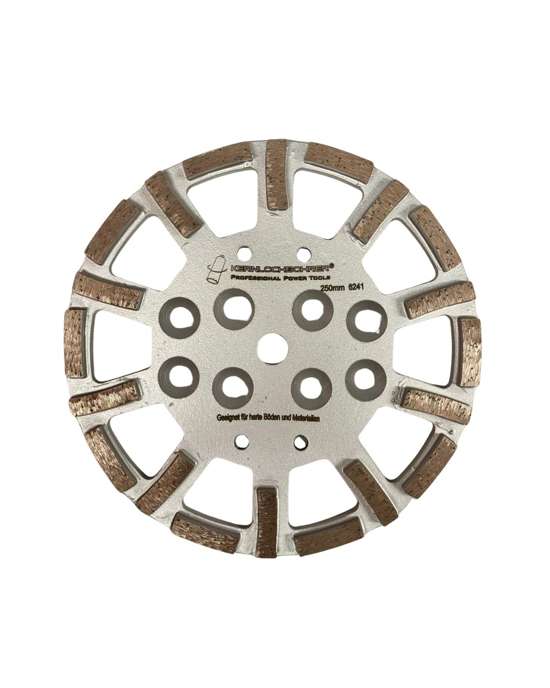 Diamantschleifteller Ø 250 mm mit Körnung #16