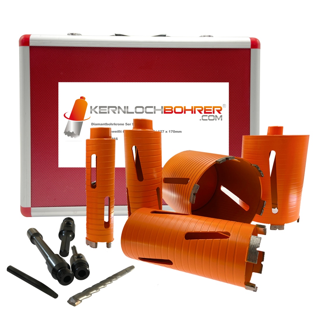 Diamantbohrkronen Set 5-teilig